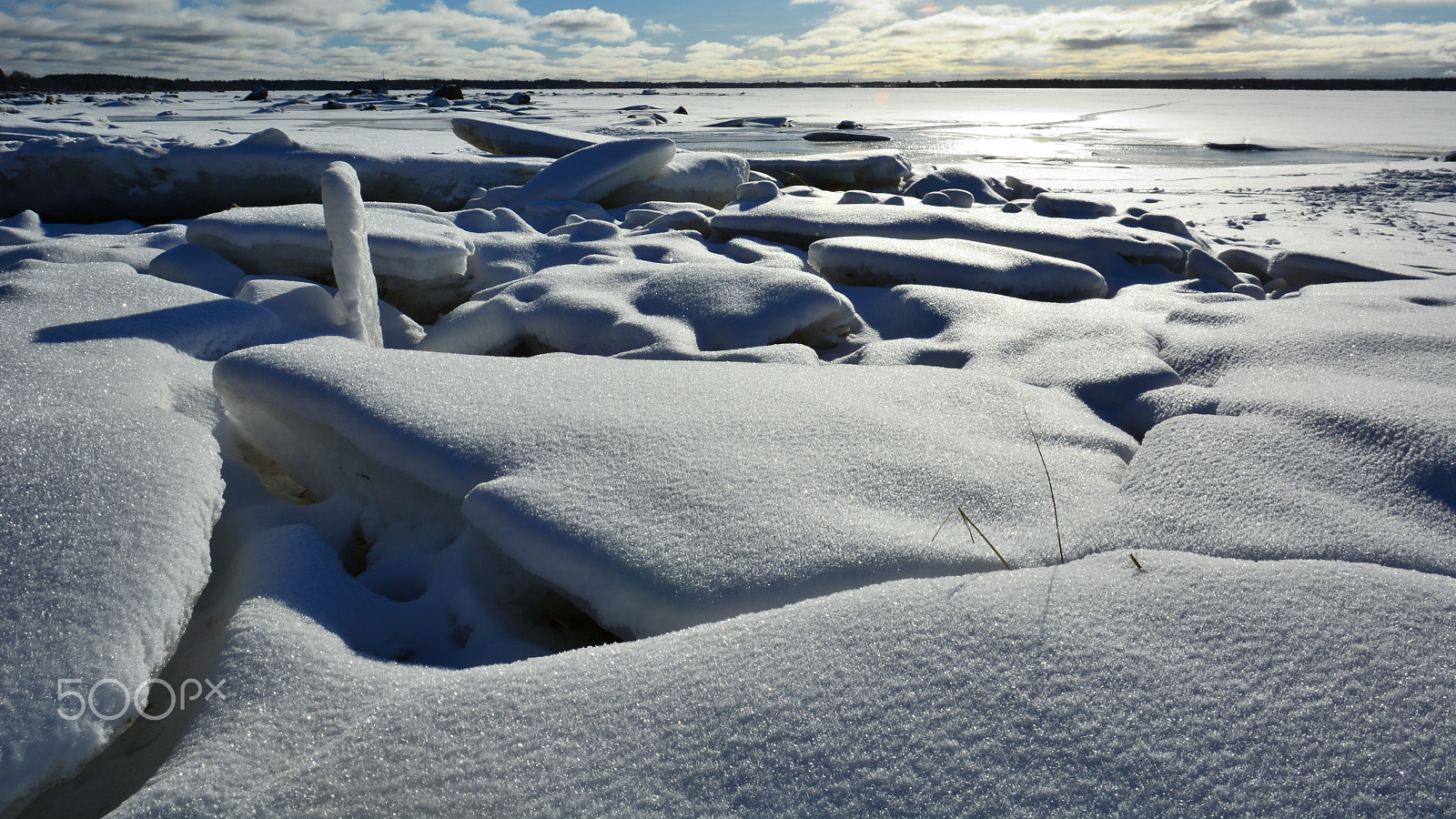 Nikon D5200 sample photo. Ice, snow and sun photography