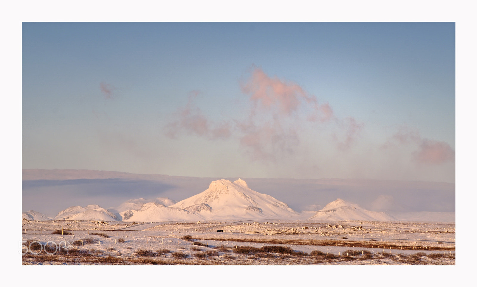 Fujifilm X-Pro2 sample photo. Lonesome vehicle the highlands iceland photography