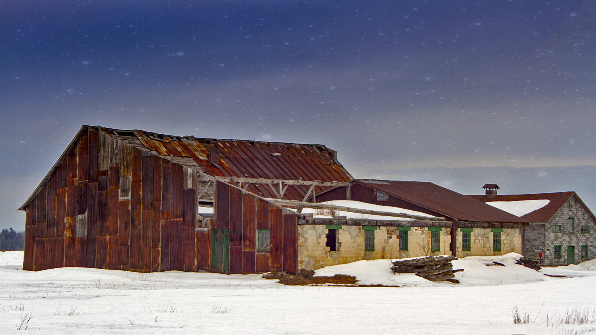 Canon EOS 7D + Tamron AF 28-200mm F3.8-5.6 XR Di Aspherical (IF) Macro sample photo. Abandonned farm, mirabel, québec photography