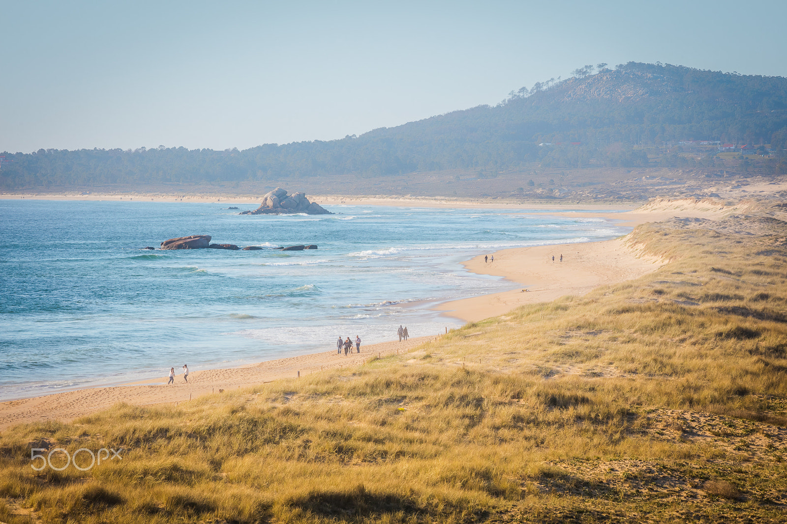 Canon EF 70-200mm F4L IS USM sample photo. Una tarde en corrubedo photography