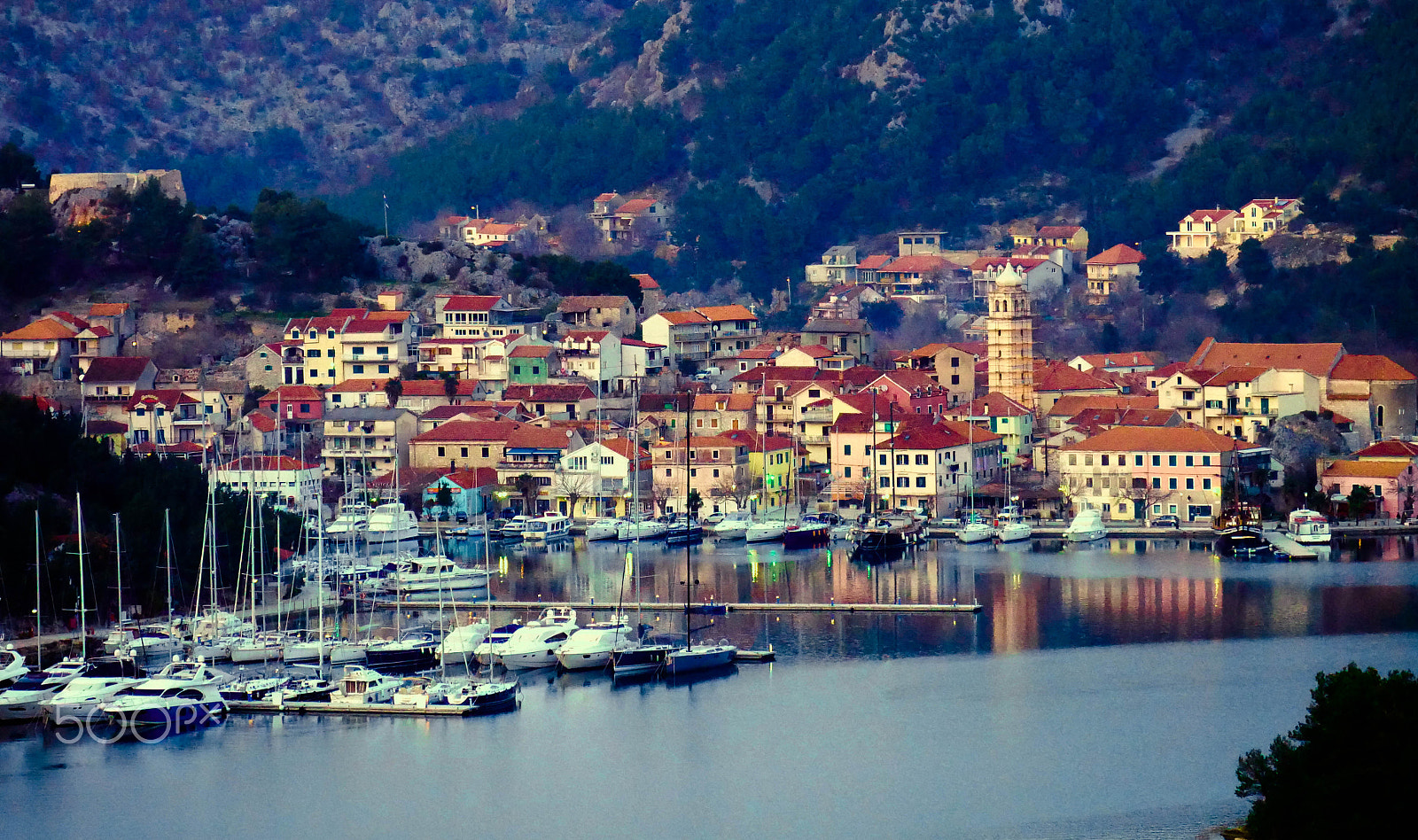 LUMIX G VARIO 35-100/F4.0-5.6 sample photo. Skradin photography