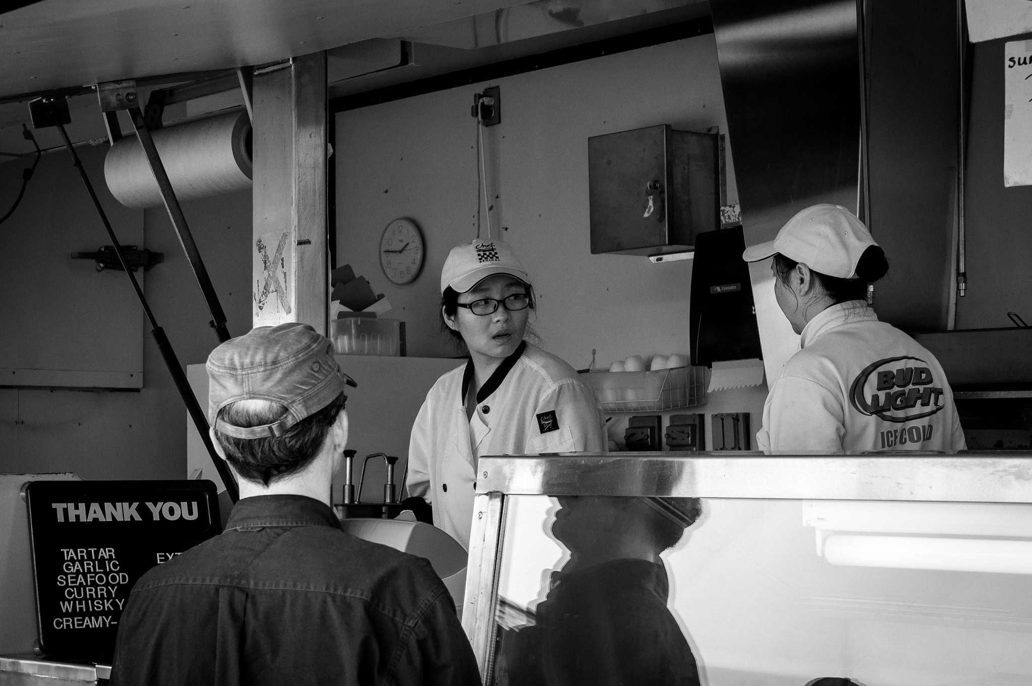 Sony Alpha NEX-6 sample photo. Thank you for garlic seafood photography