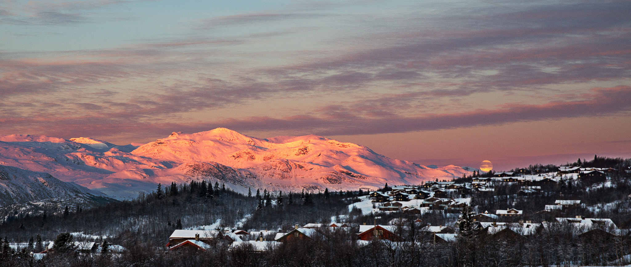 Sigma 24-70mm F2.8 EX DG HSM sample photo. Norwegian snowscape photography