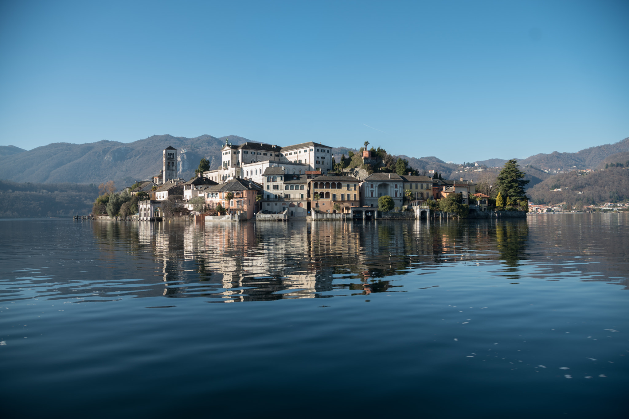 Canon EF 24-105mm F4L IS USM sample photo. Isola di san giulio, lago d'orta photography