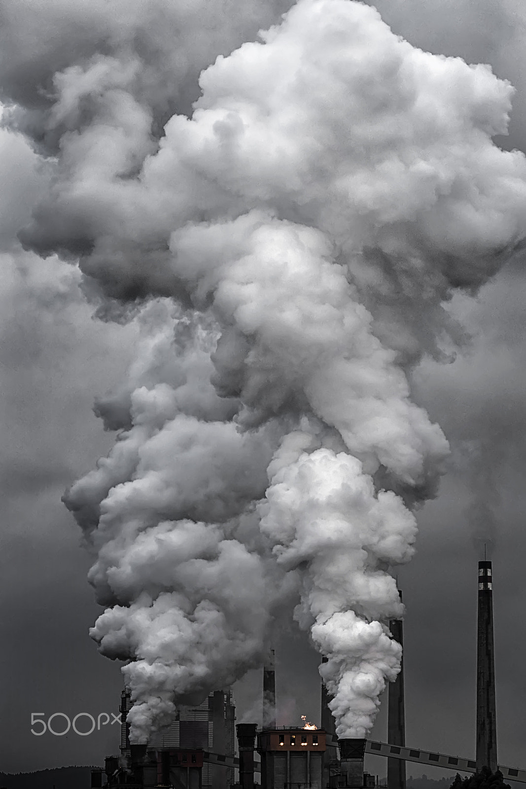 Canon EF 70-200mm F2.8L USM sample photo. Fabricando nubes - making clouds photography