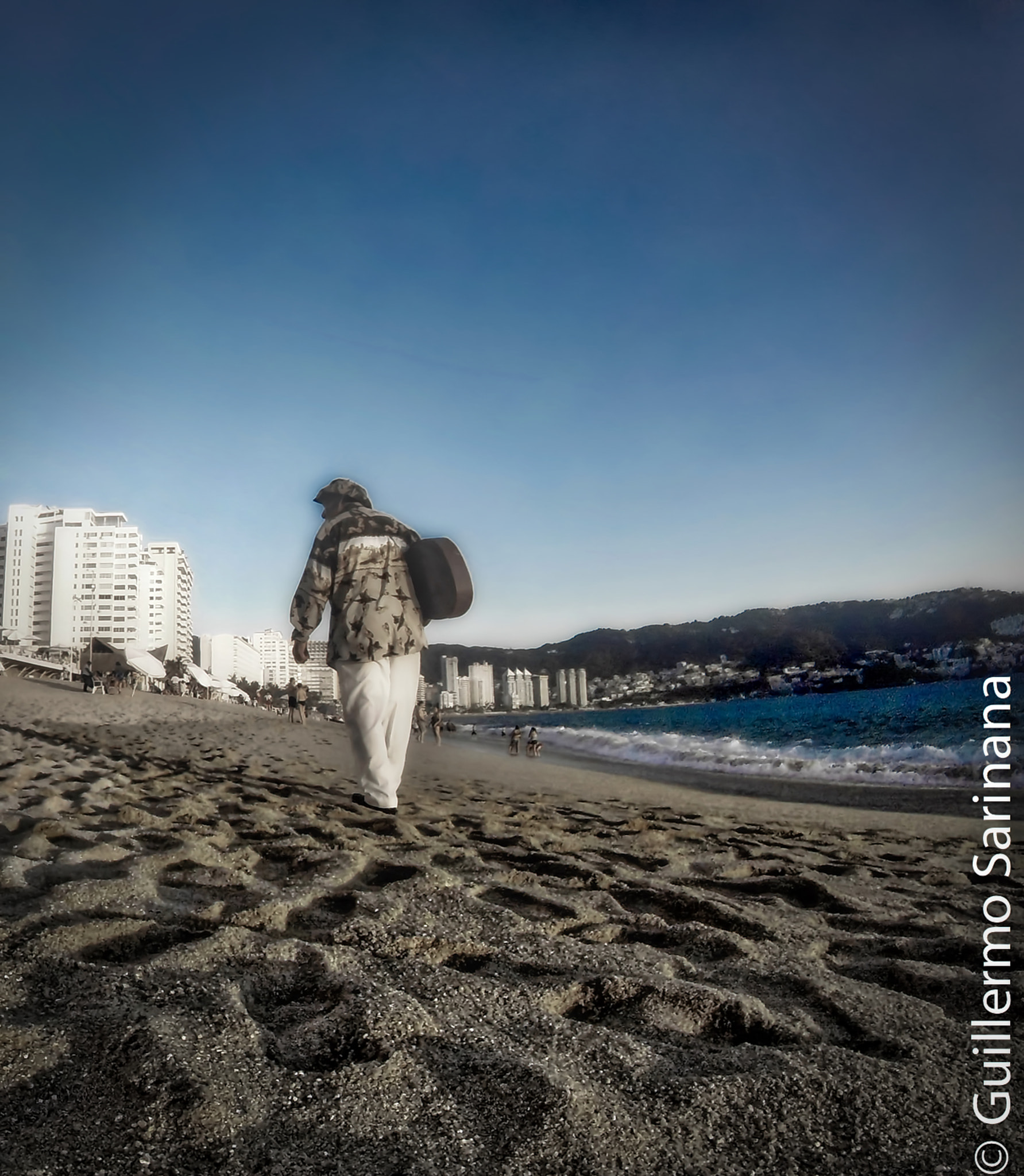 GoPro HERO sample photo. Working at the  beach photography