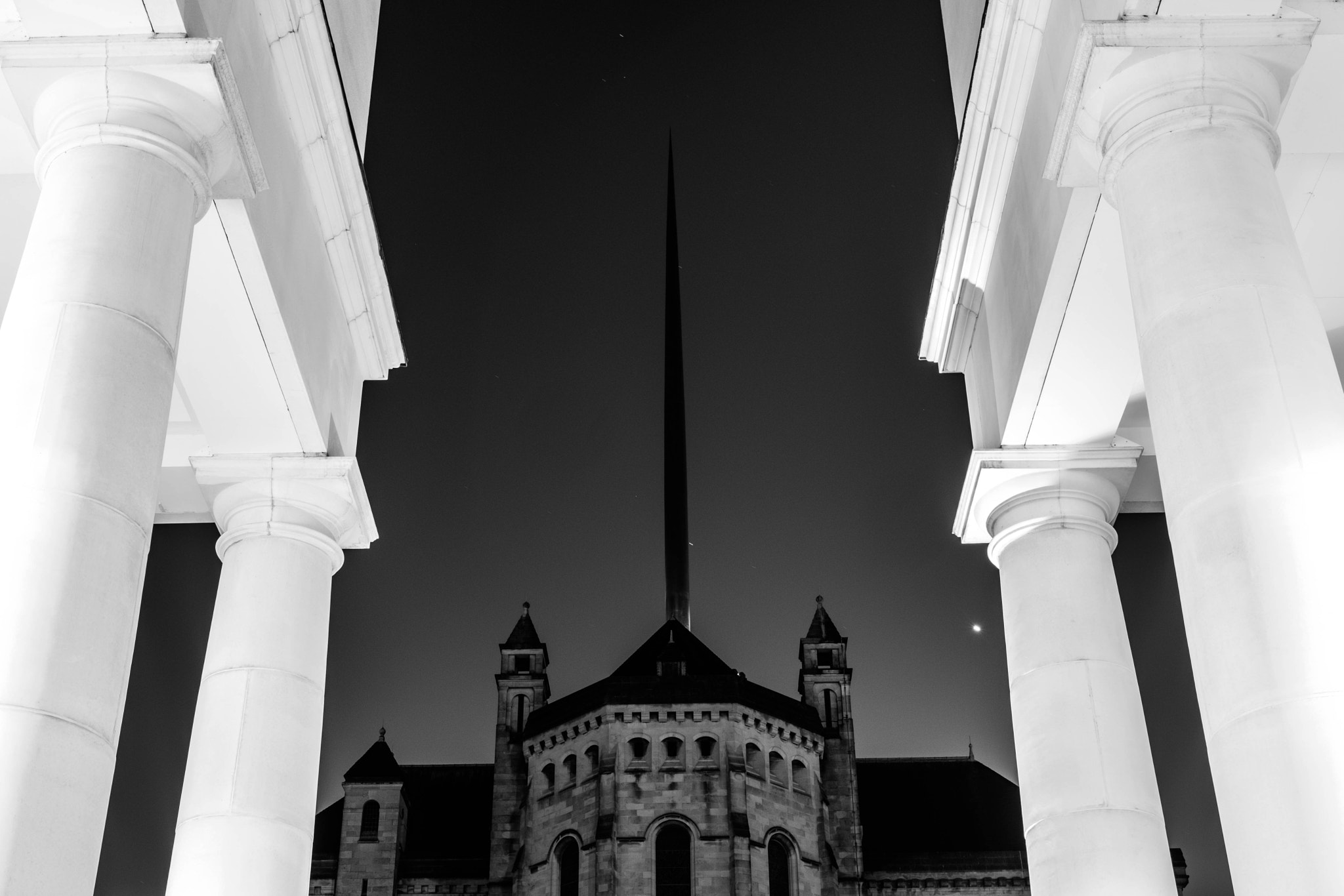 Fujifilm XF 27mm F2.8 sample photo. The spire of hope at st anne's cathedral, belfast photography