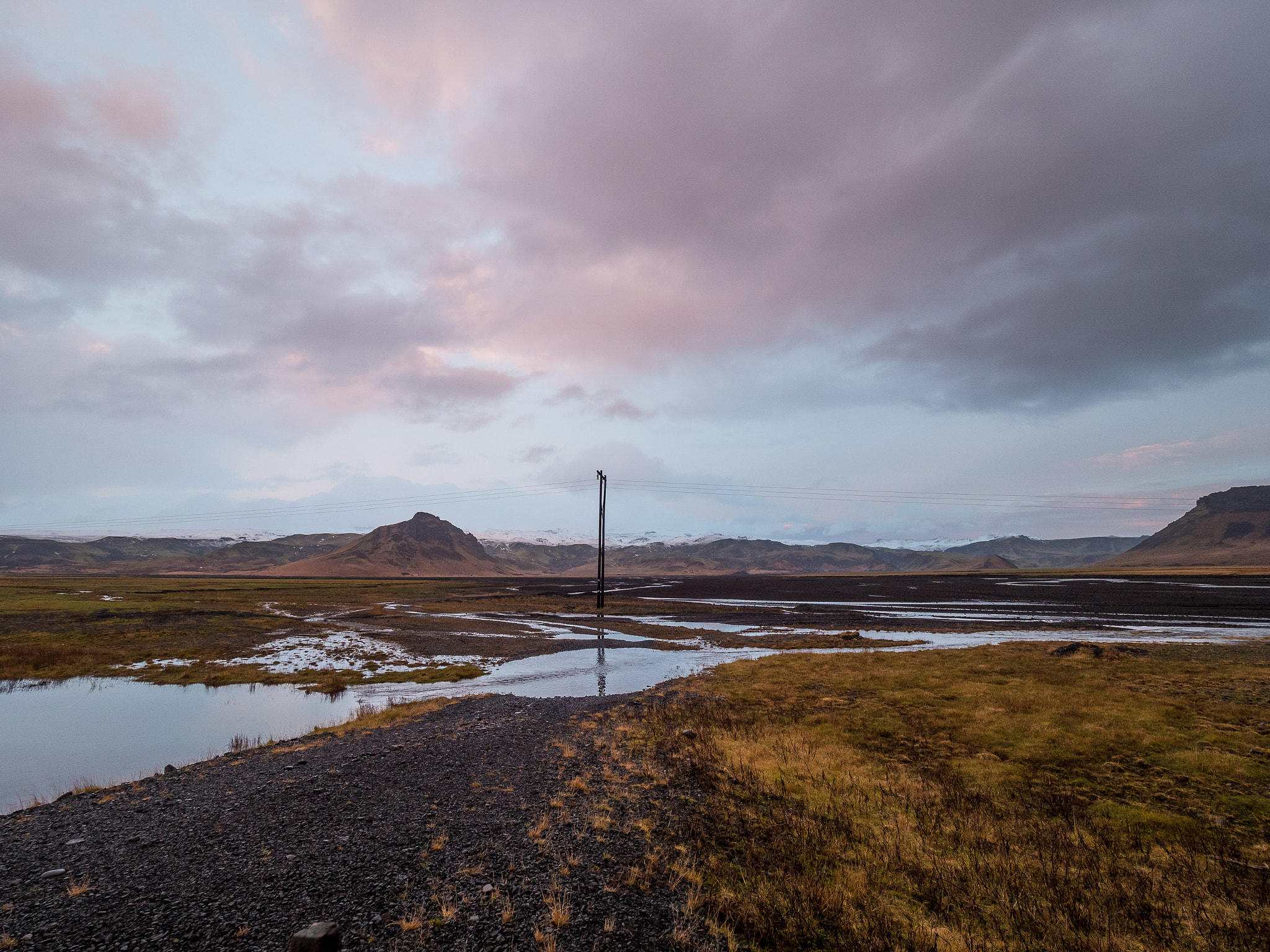 Olympus OM-D E-M5 II sample photo. Highway 1 views, iceland photography