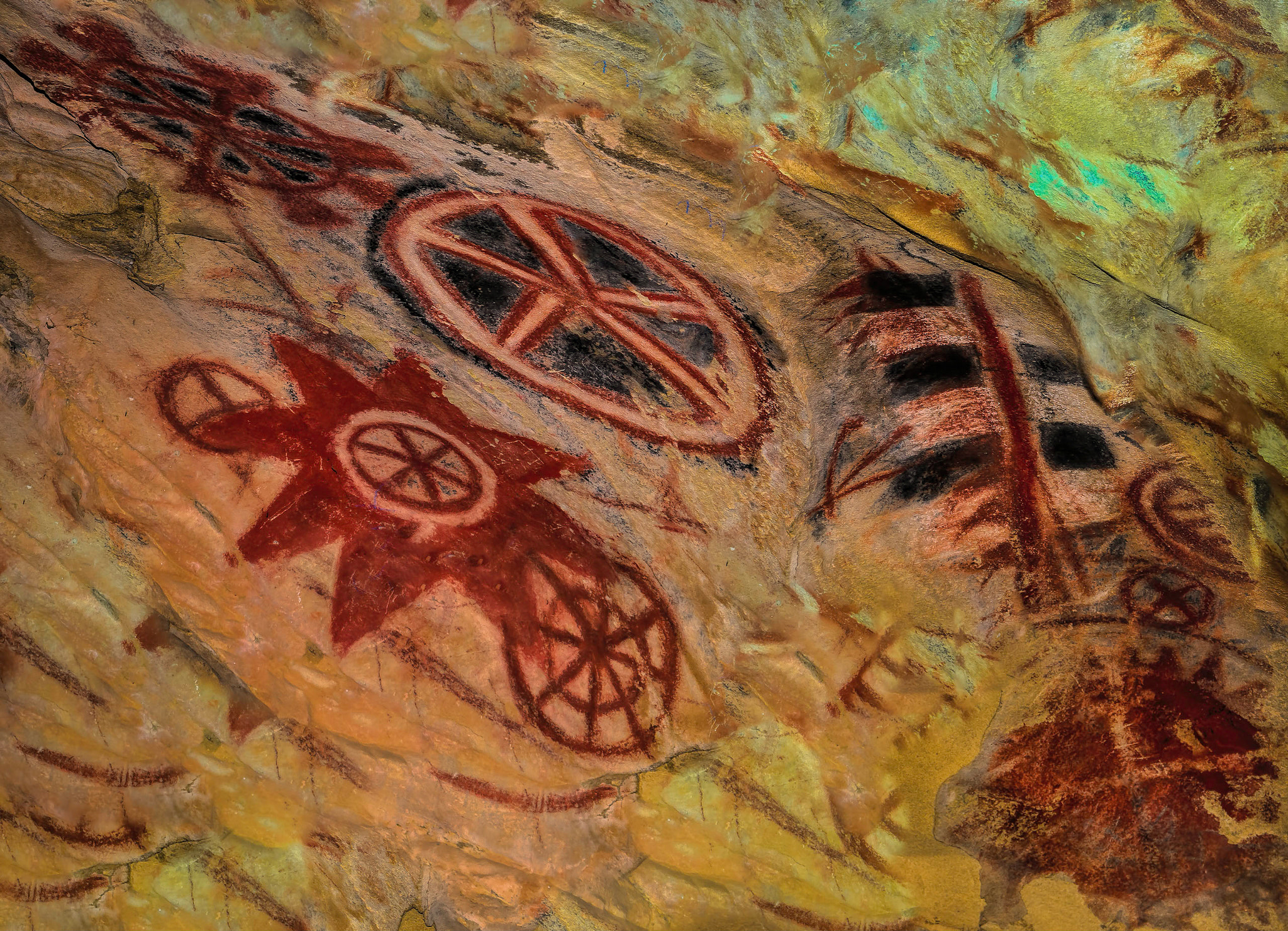 Nikon D7100 sample photo. Painted cave photography