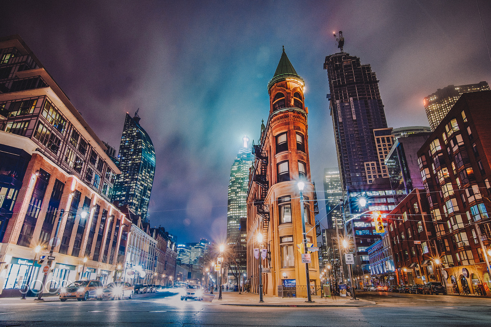 Nikon D7200 sample photo. Flatiron fog photography