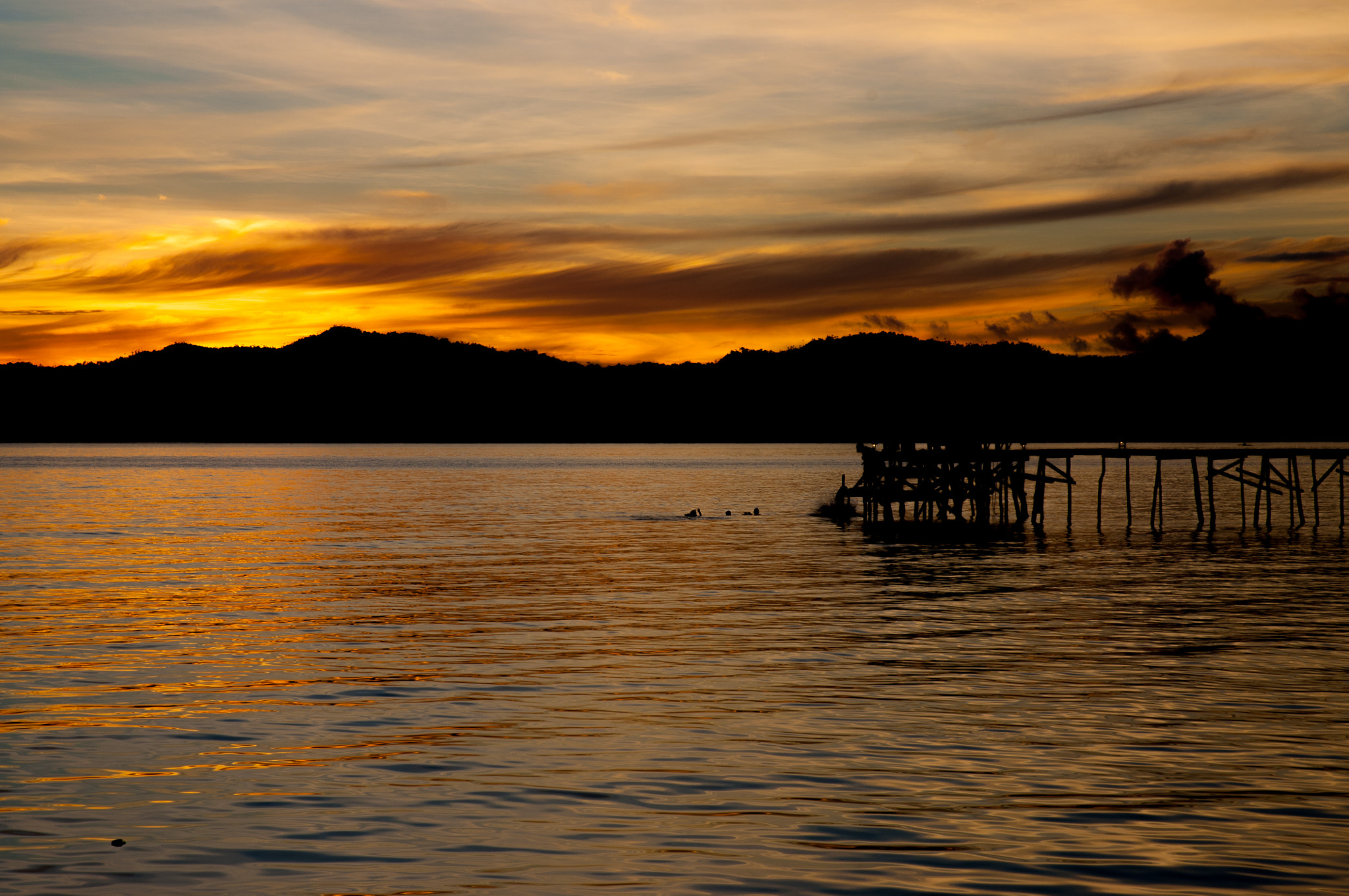 Nikon D90 sample photo. Indonesia west papua sunset photography