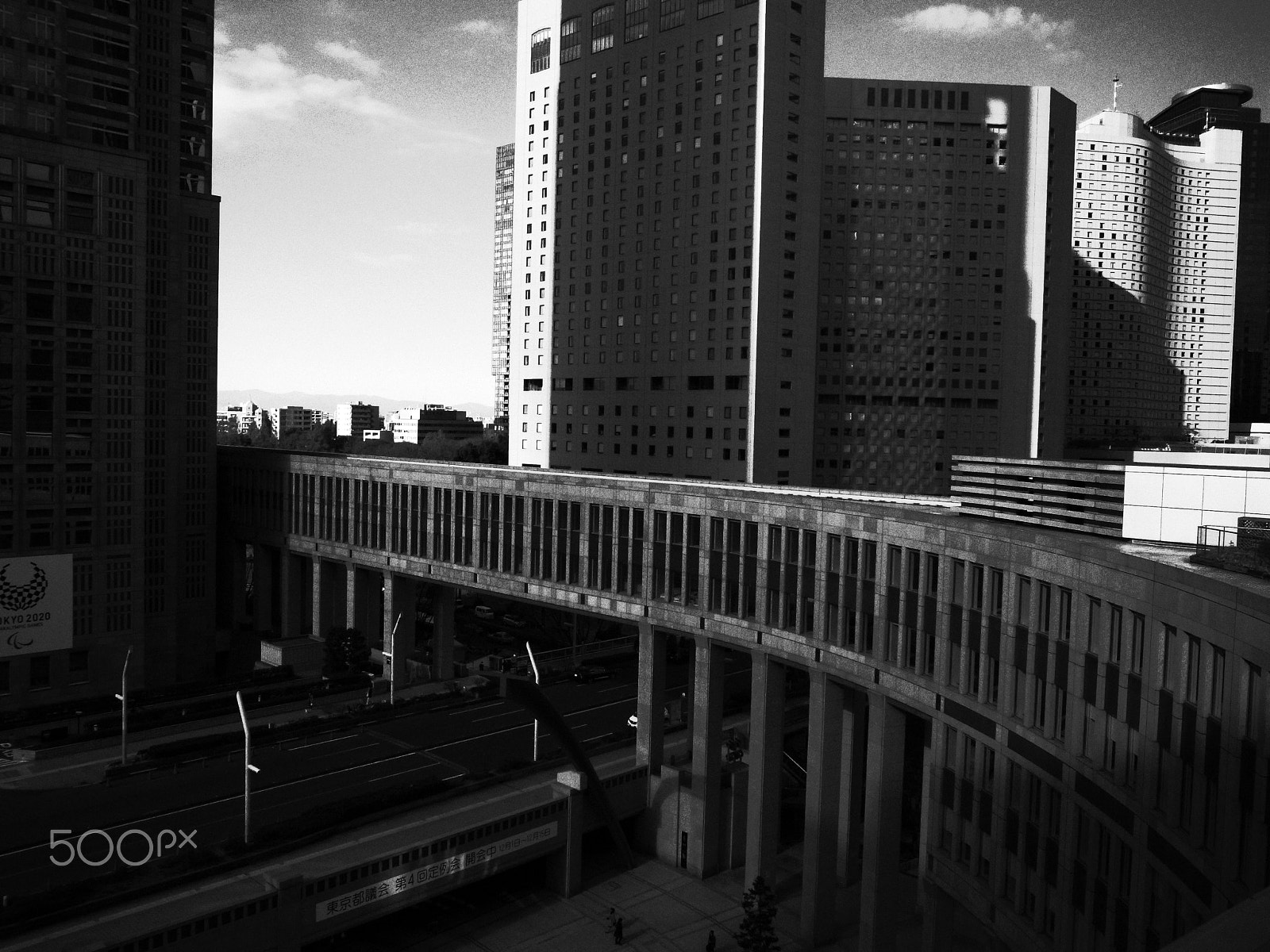 Ricoh GR DIGITAL 4 sample photo. Sky bridge photography