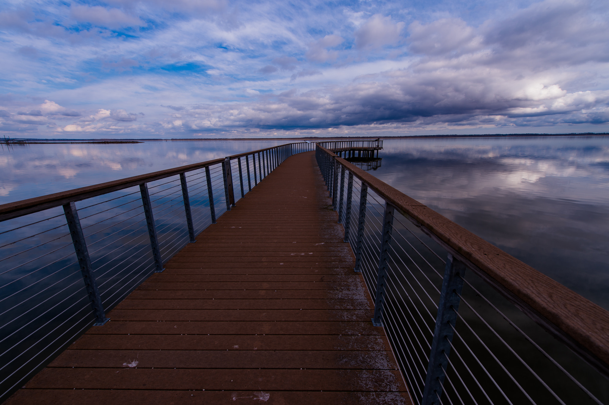 Nikon Df sample photo. Lakeview bridge photography