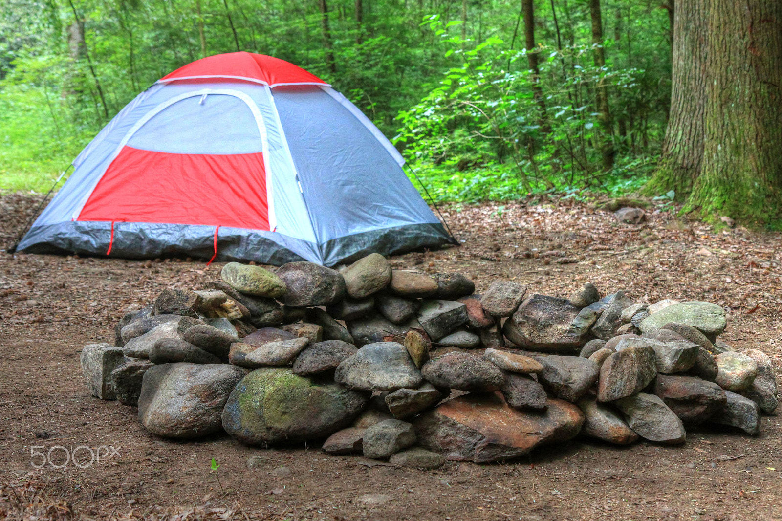Canon EF-S 17-55mm F2.8 IS USM sample photo. Camping photography