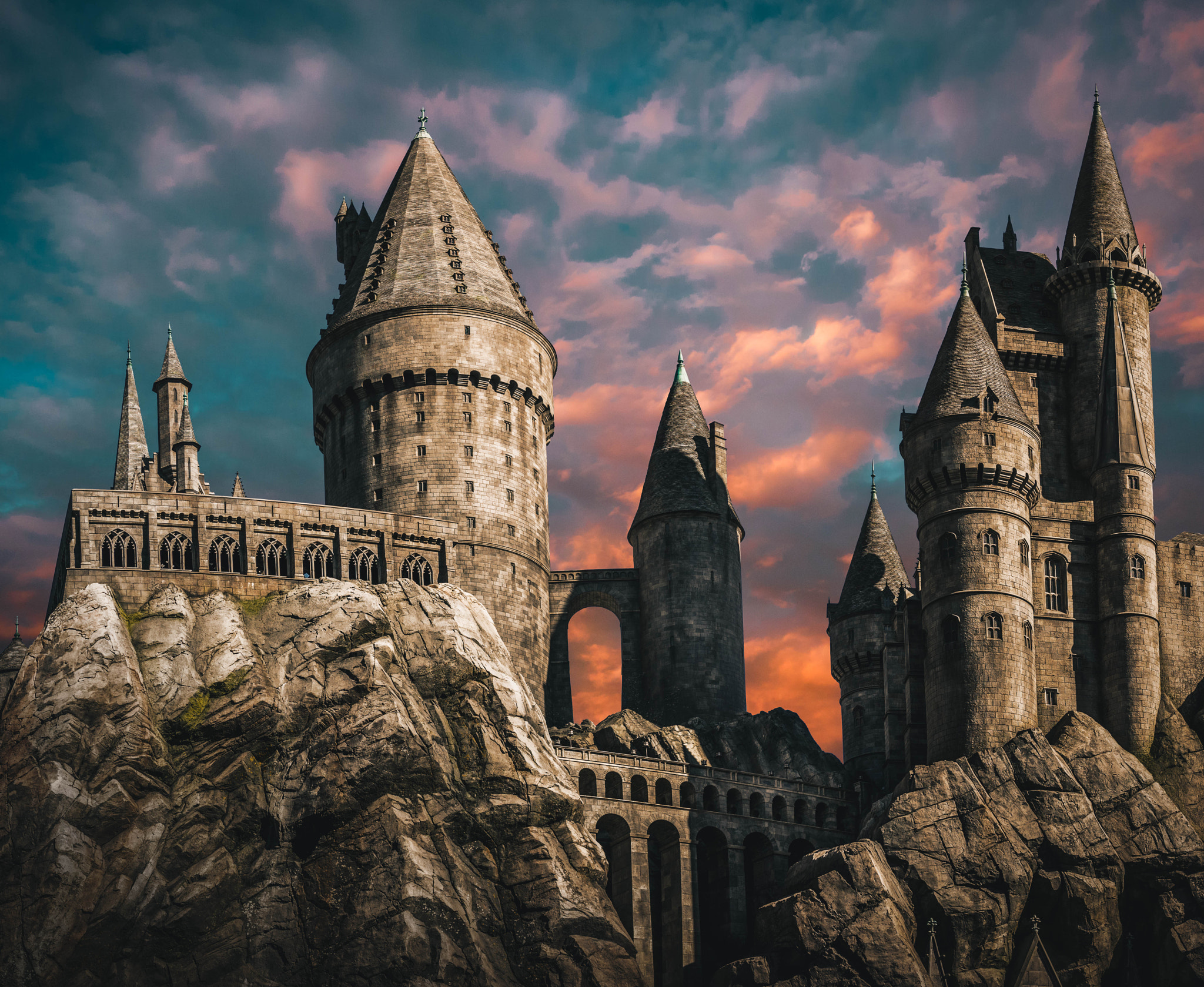 Sony a7 sample photo. Hogwarts photography