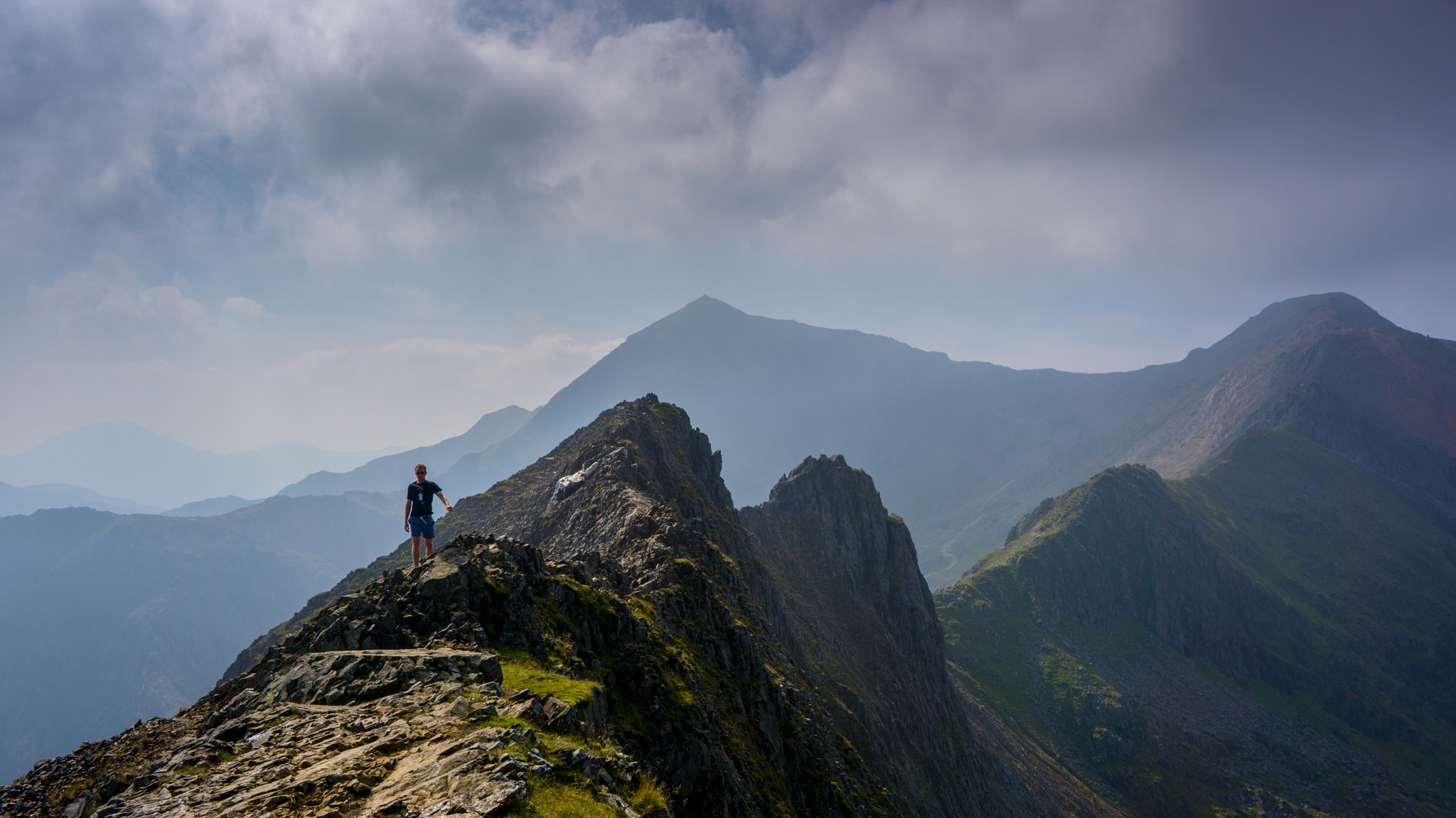 Sony a6000 sample photo. Crib goch, wales photography