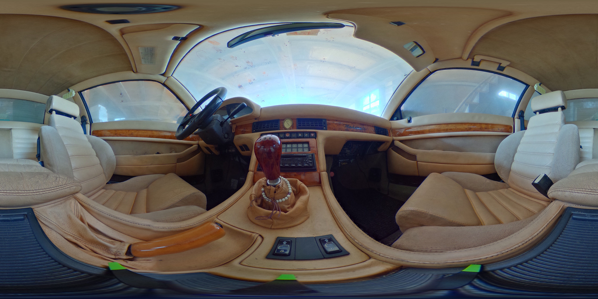 Ricoh Theta S sample photo. Maserati karif photography