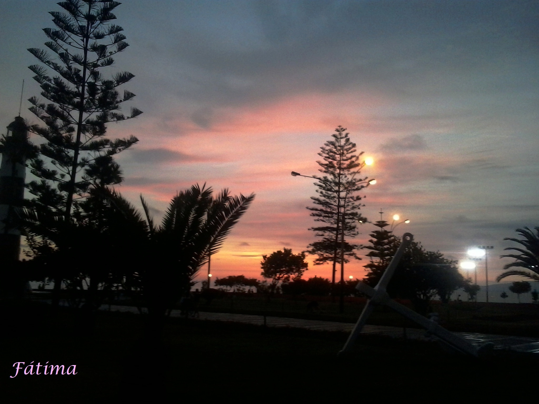 Samsung Galaxy Music Duos sample photo. Atardecer en el parque del faro photography