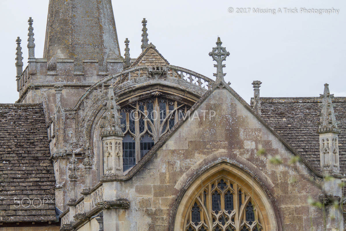 Canon EF 28-300mm F3.5-5.6L IS USM sample photo. Lacock abbey church building photography