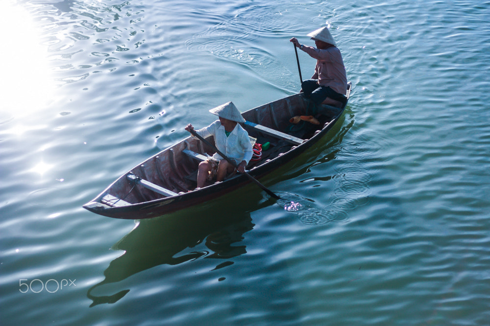 Canon EOS 450D (EOS Rebel XSi / EOS Kiss X2) sample photo. Local life in hoi an photography