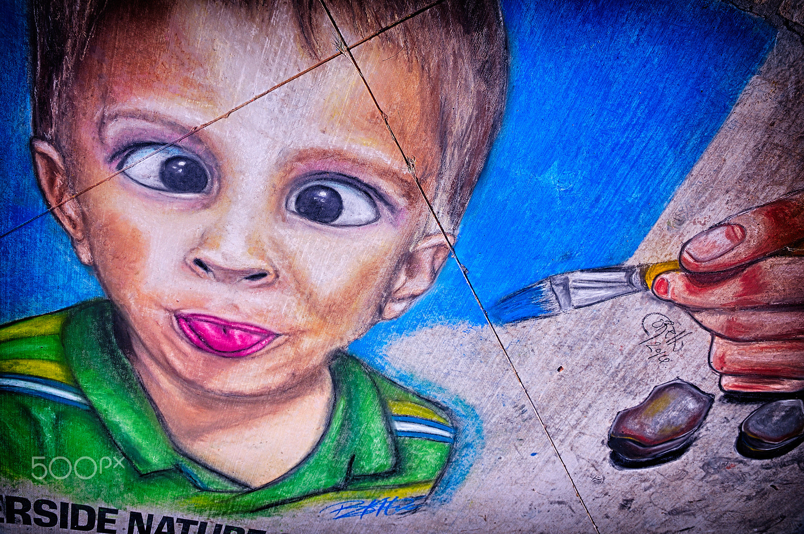 Nikon D300S sample photo. Kid drawing photography