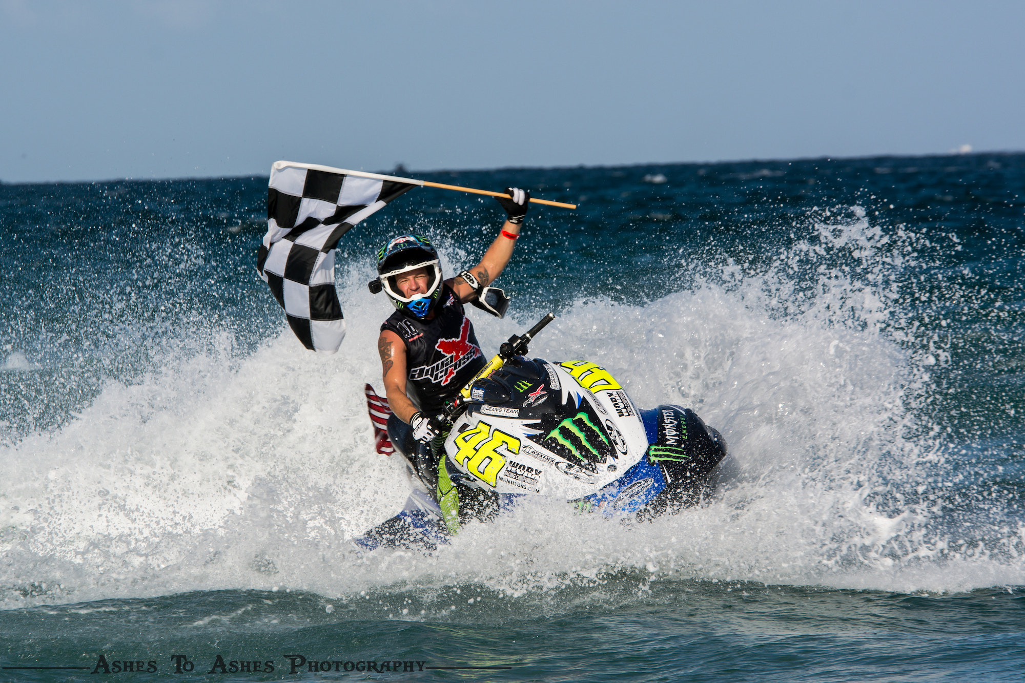 Nikon D7100 + Sigma 70-200mm F2.8 EX DG OS HSM sample photo. Checkered flag photography