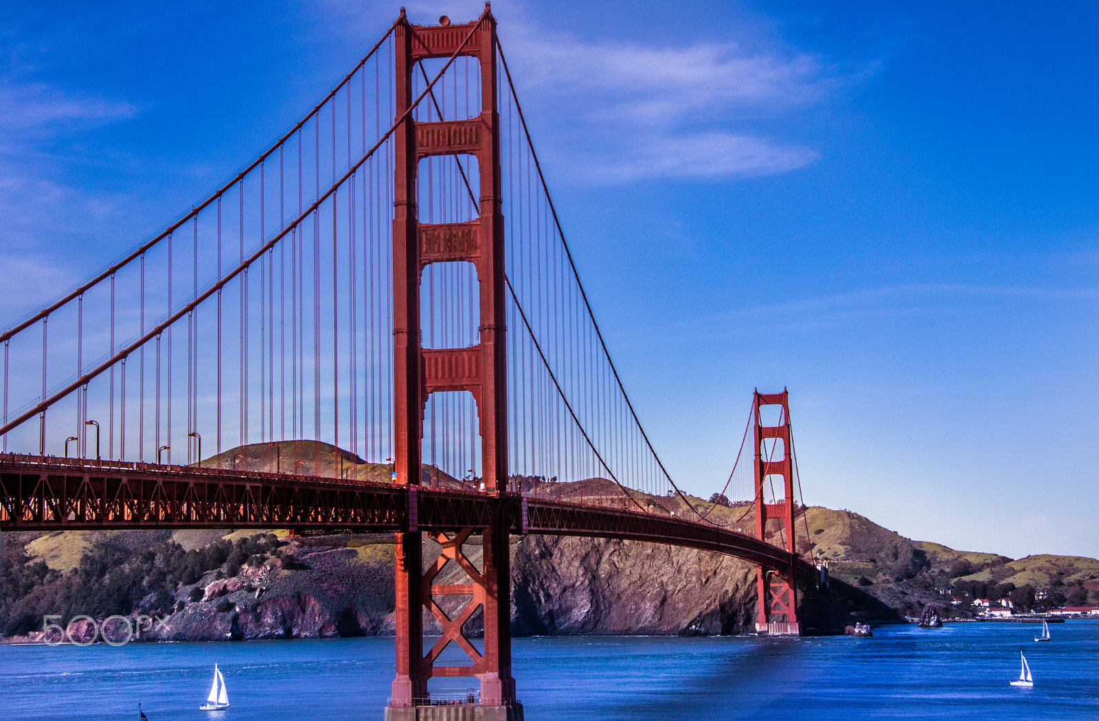 Canon EOS 750D (EOS Rebel T6i / EOS Kiss X8i) sample photo. Golden gate bridge photography