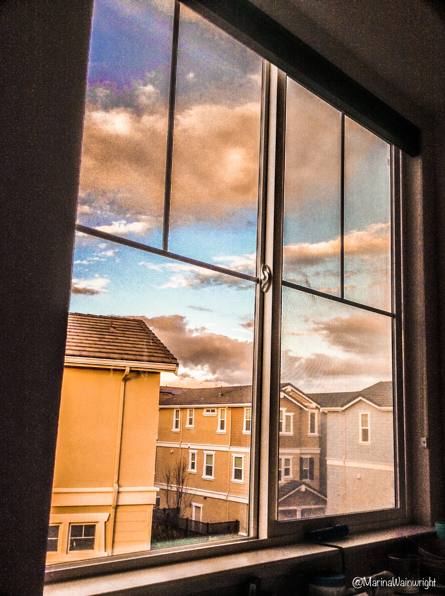 Apple iPad mini sample photo. Window suburbs photography