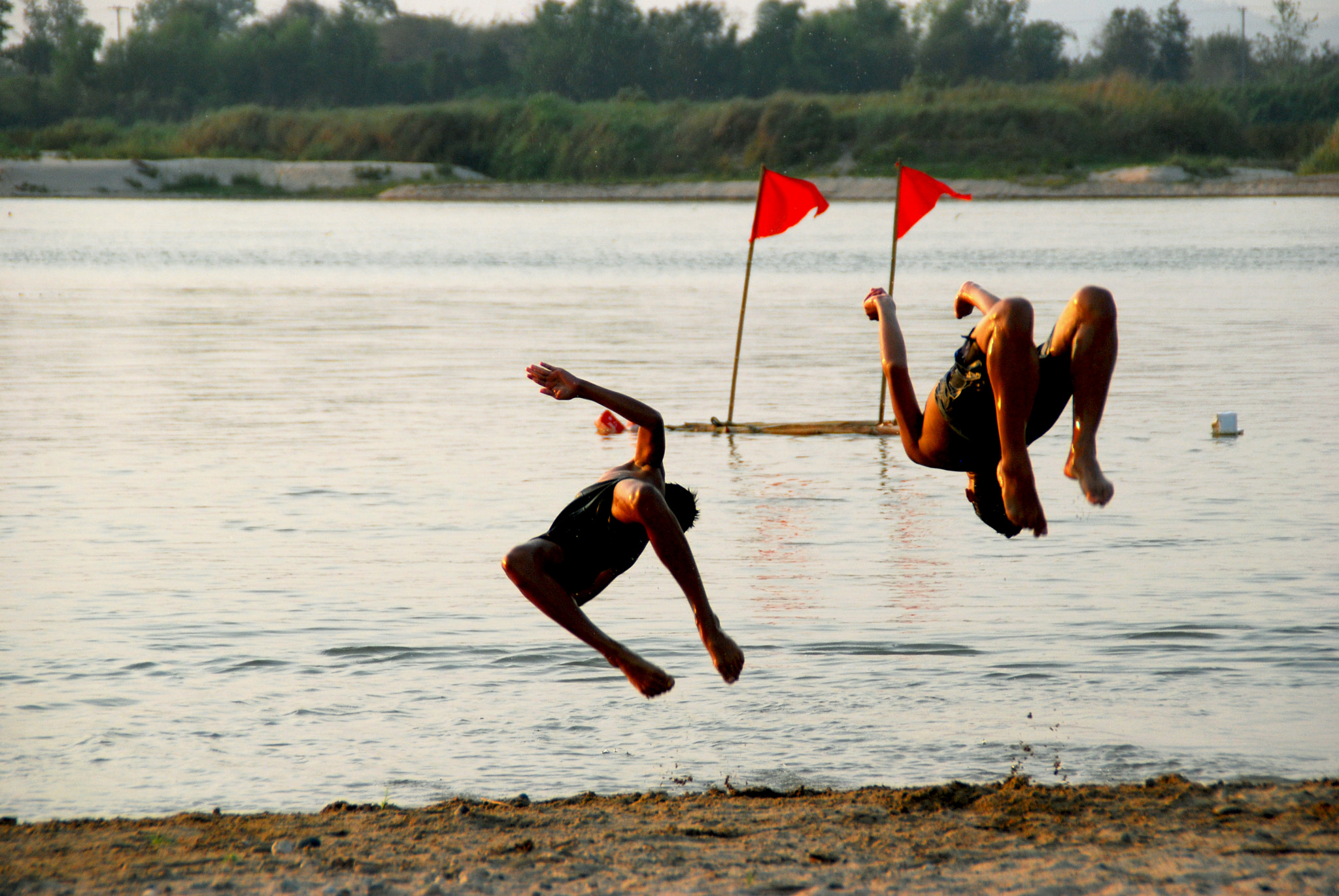 Nikon D40X sample photo. Swim photography