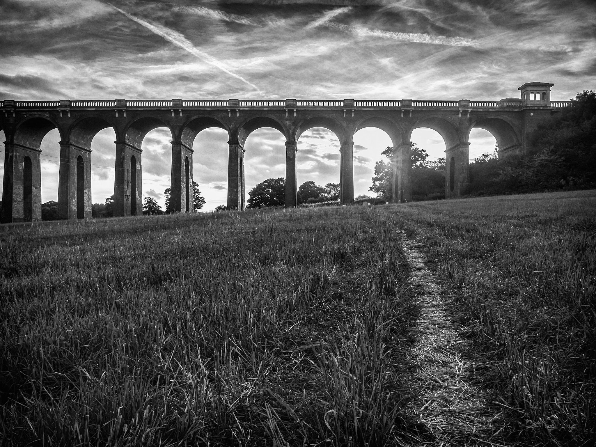 Olympus OM-D E-M5 sample photo. Balcombe viaduct photography