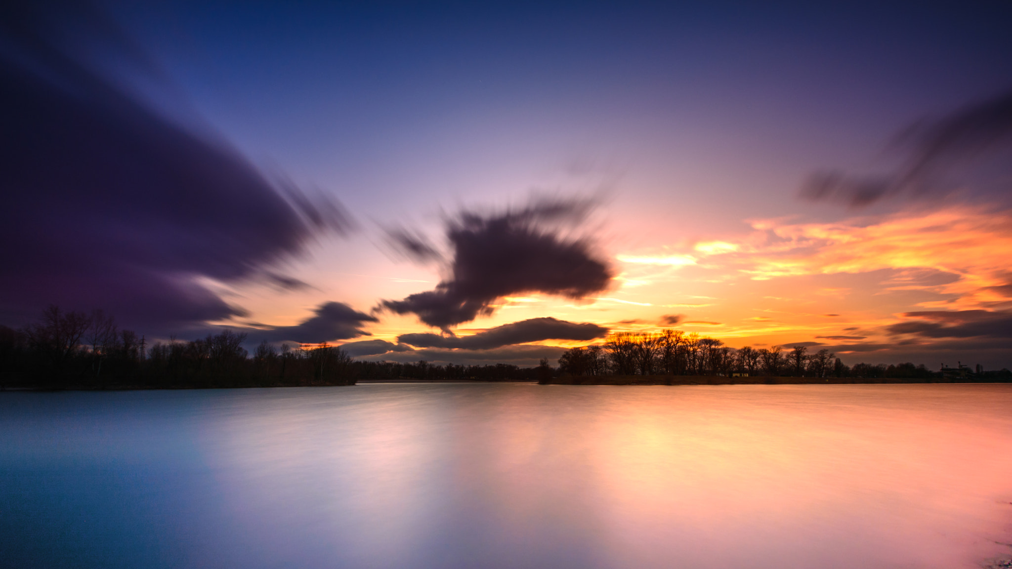Nikon D7100 sample photo. Jarun-lake-zagreb-sunset photography