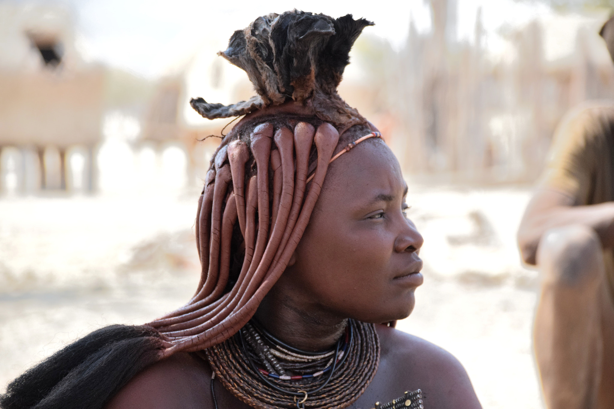 Sigma 18-250mm F3.5-6.3 DC Macro OS HSM sample photo. Daughter of a himba chief photography