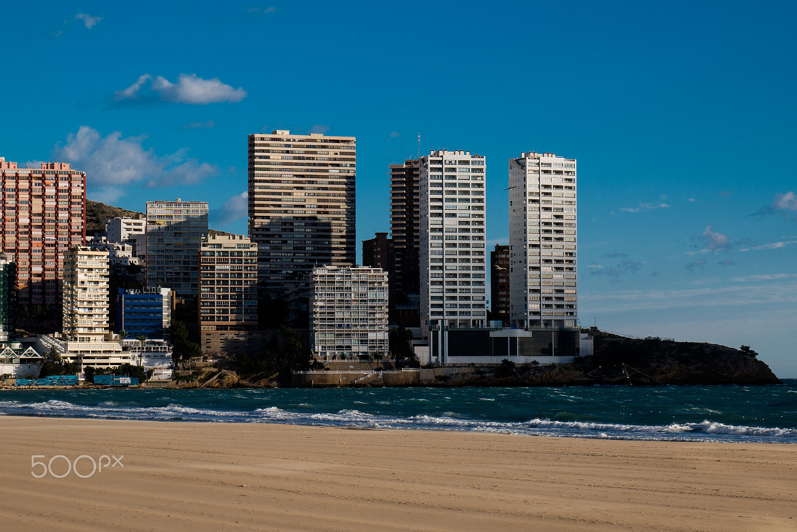 LUMIX G VARIO 12-60/F3.5-5.6 sample photo. Benidorm, spain photography
