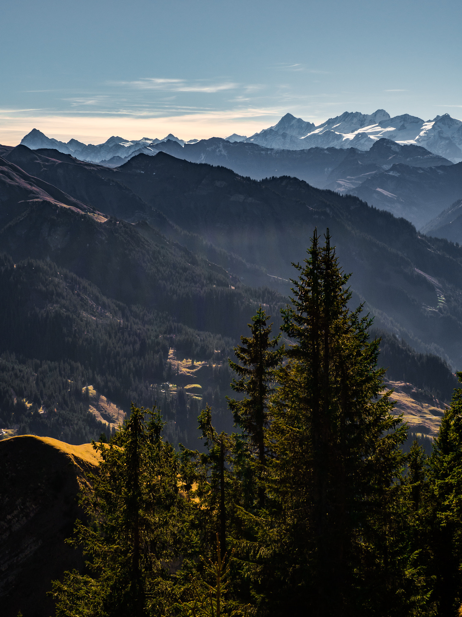 Olympus OM-D E-M10 sample photo. View from stanserhorn photography