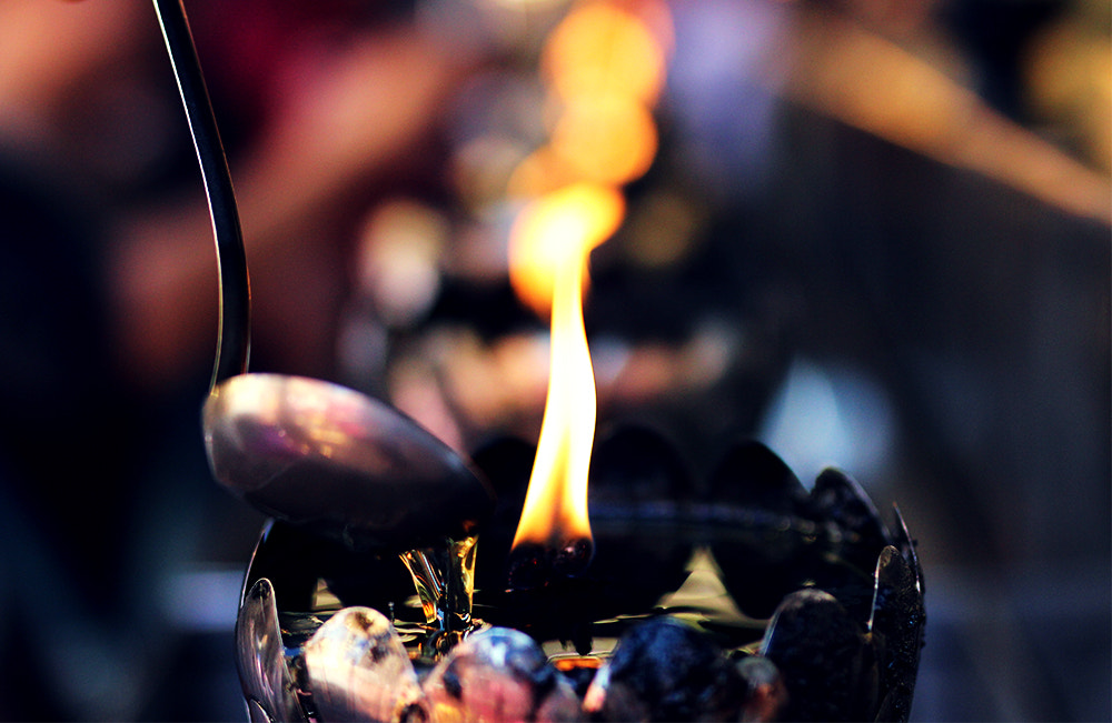 Sigma 50mm F1.4 EX DG HSM sample photo. Fire photography