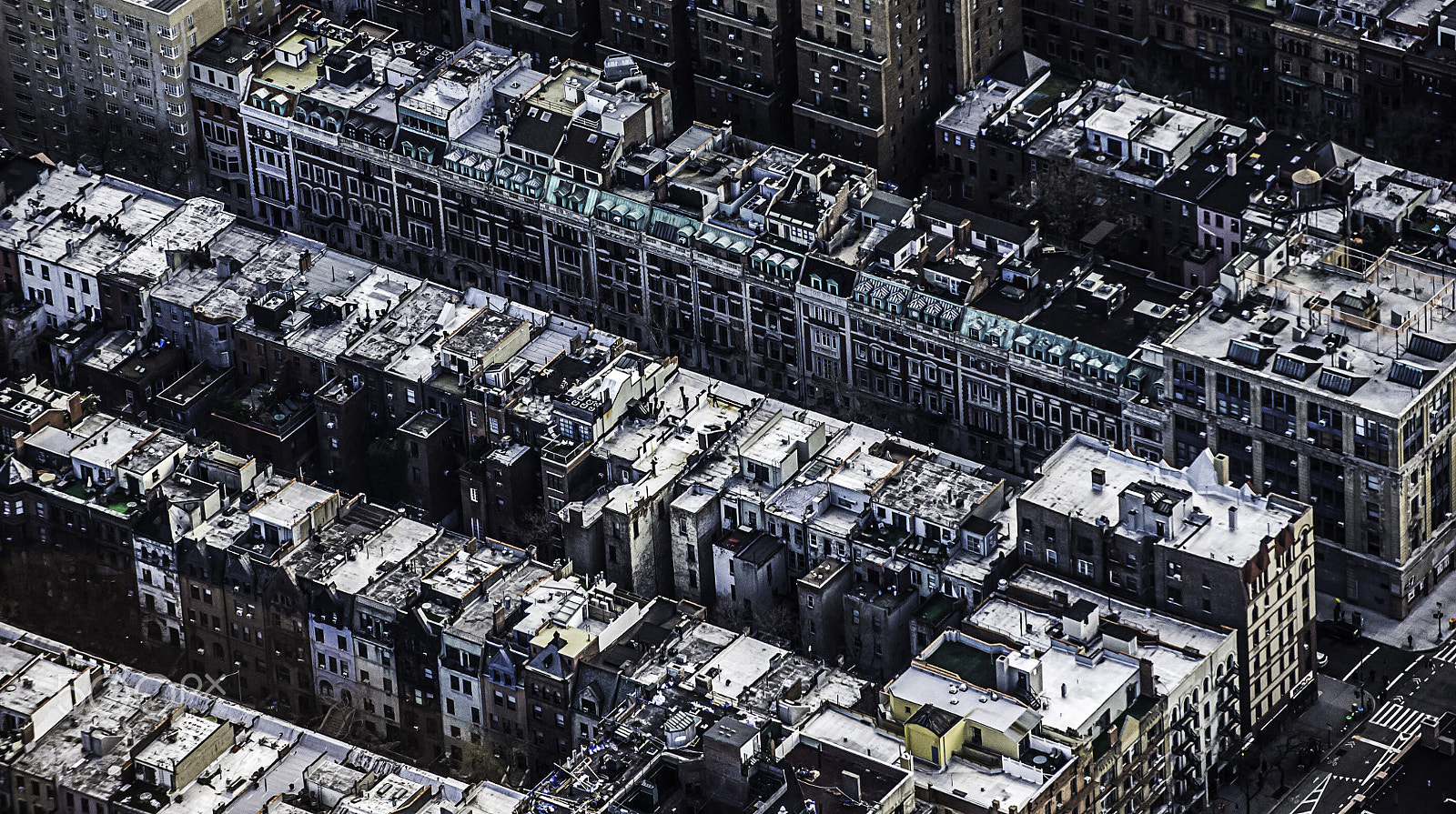 Nikon D3S sample photo. Hell's kitchen, aerial view photography