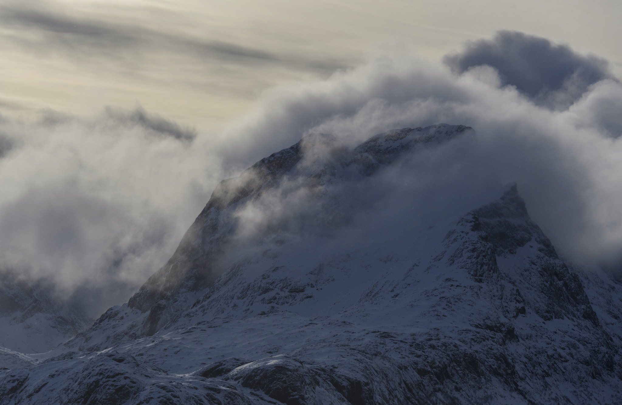Nikon D500 sample photo. Lofoten mountain photography