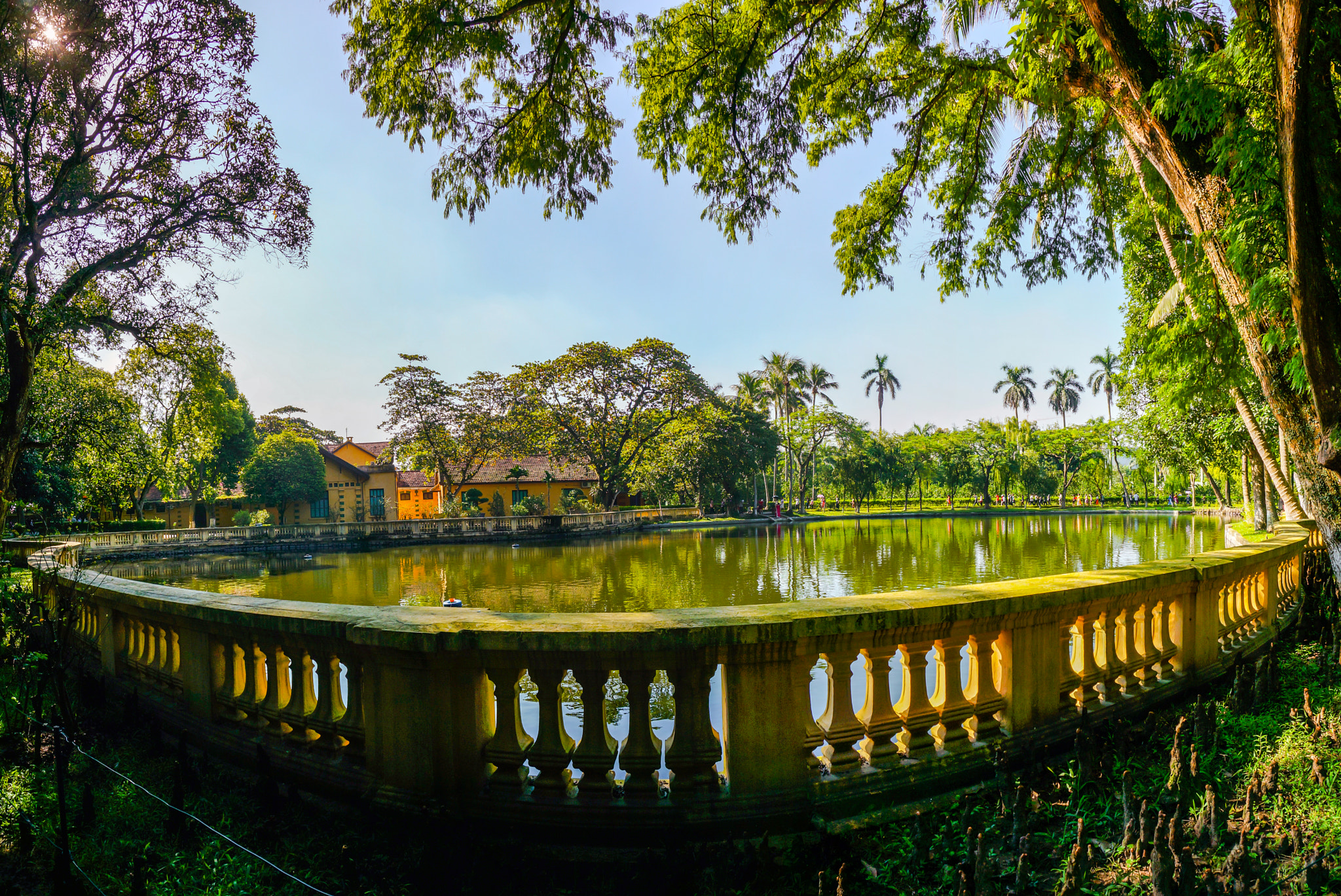Sony Alpha NEX-6 sample photo. Ho chi minh's fish pond photography