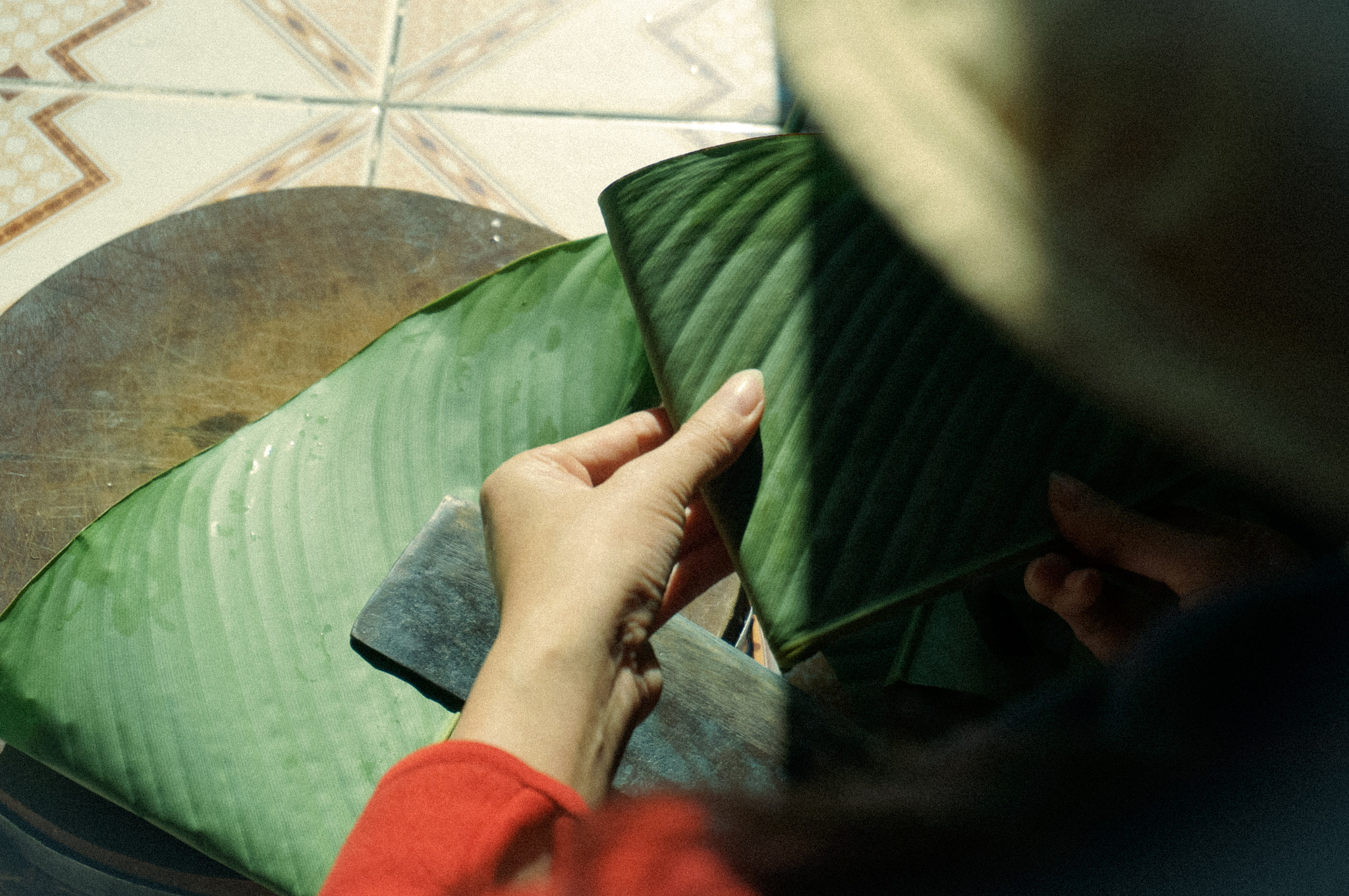 Sony Alpha NEX-6 sample photo. Ready to make chung cake in vietnam photography