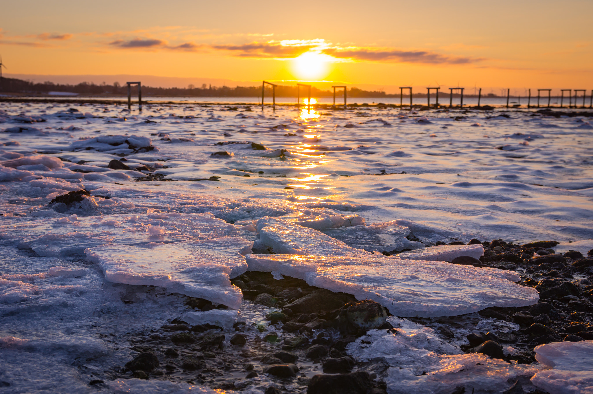 Sony SLT-A55 (SLT-A55V) sample photo. Ice floe iii photography