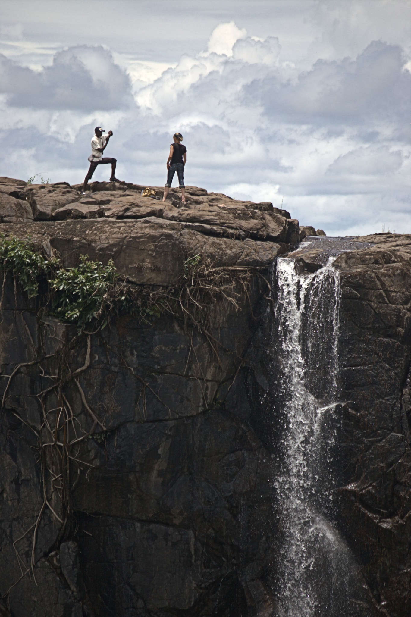 Pentax K100D Super sample photo. Victoria falls photography