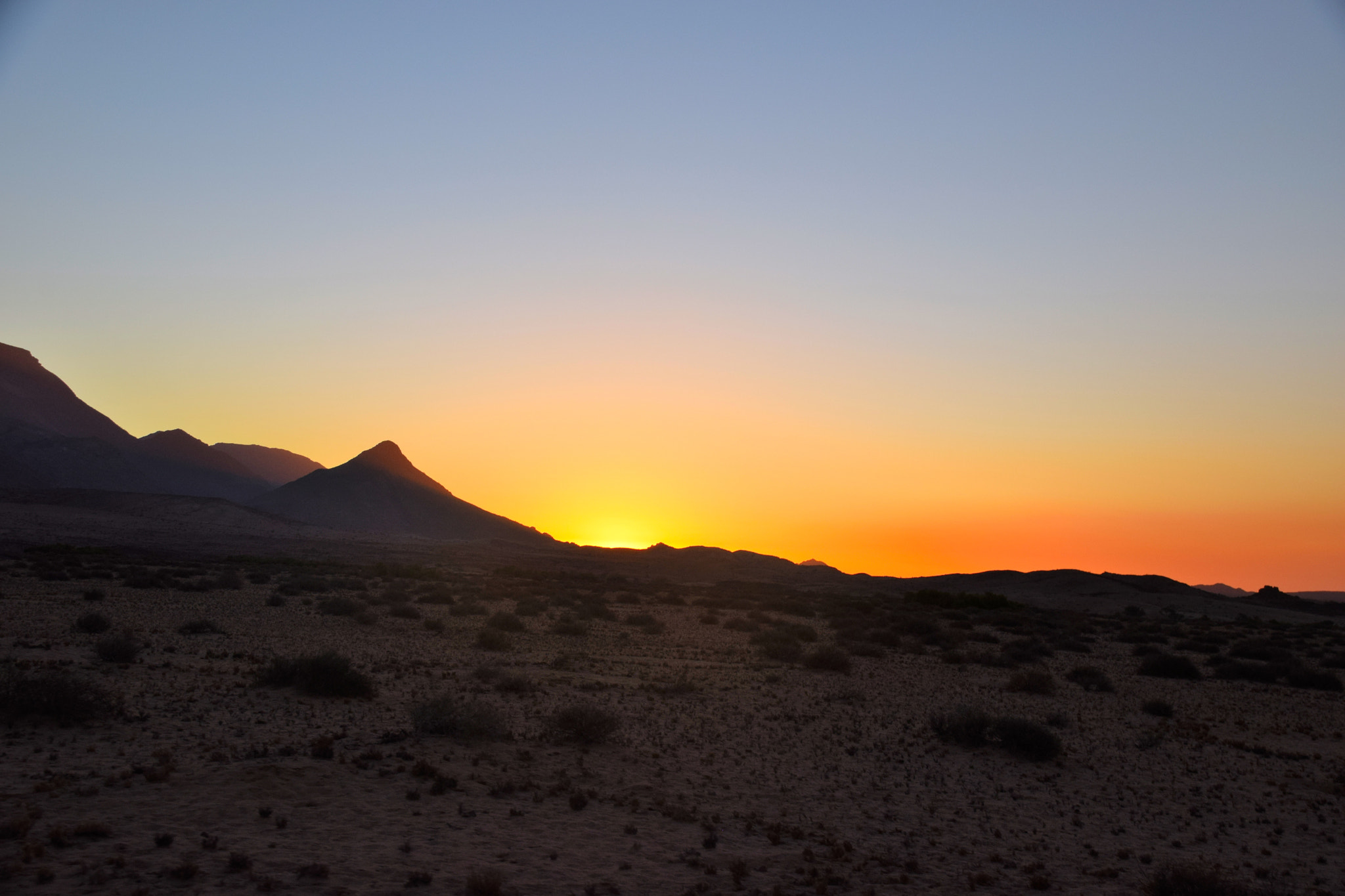 Sigma 18-250mm F3.5-6.3 DC Macro OS HSM sample photo. Sunset in damaraland photography