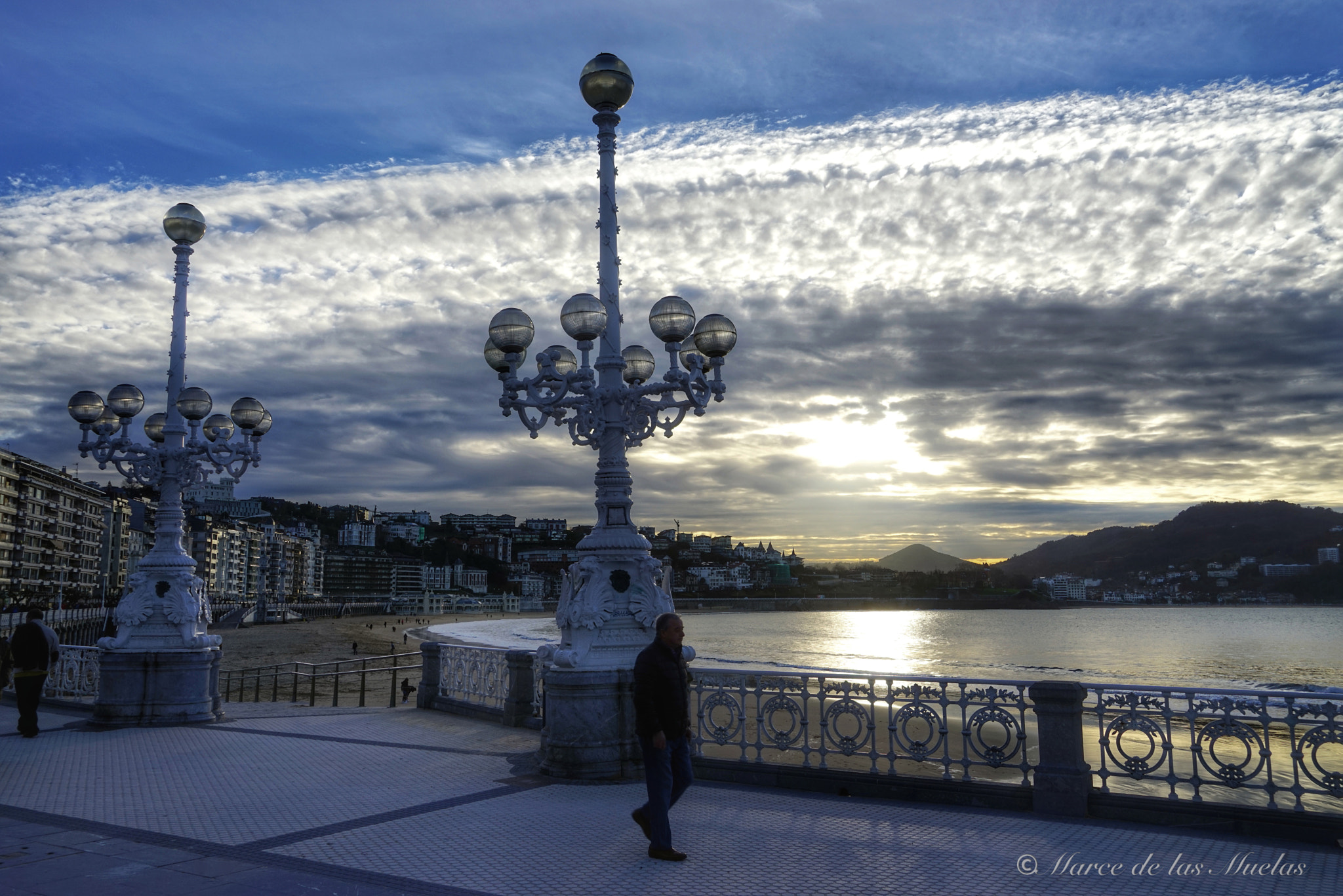 Sony a7R sample photo. Playa de la concha san sebastián spain. photography