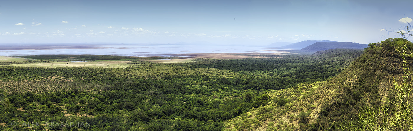 Nikon D5 sample photo. The crater panorama photography