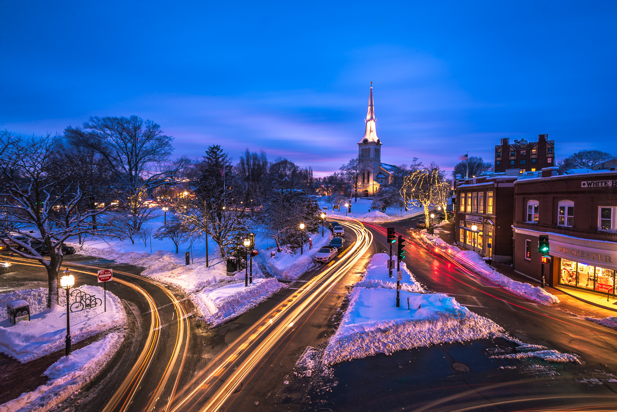 Nikon D610 sample photo. February snow photography