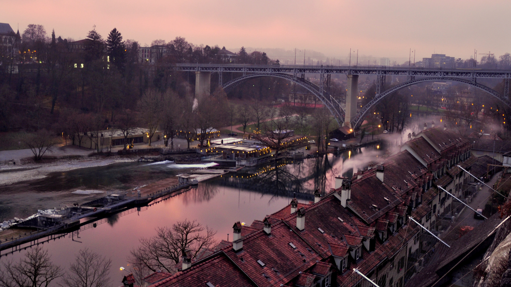 Sigma 18-250mm F3.5-6.3 DC Macro OS HSM sample photo. Kirchenfeldbrücke (kirchenfeld bridge) photography