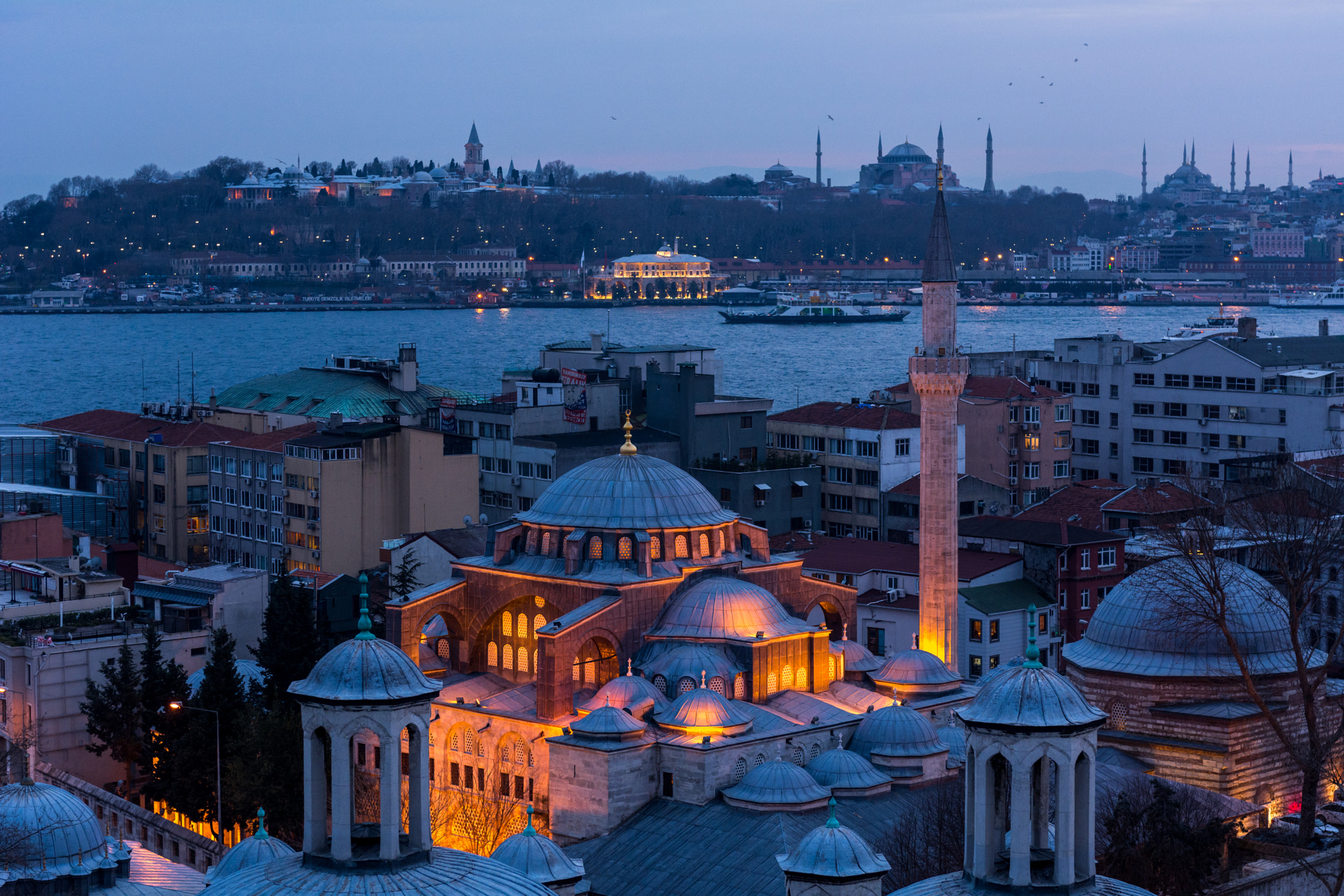 Nikon AF-S Nikkor 24-70mm F2.8G ED sample photo. View from tophane-i amire istanbul photography