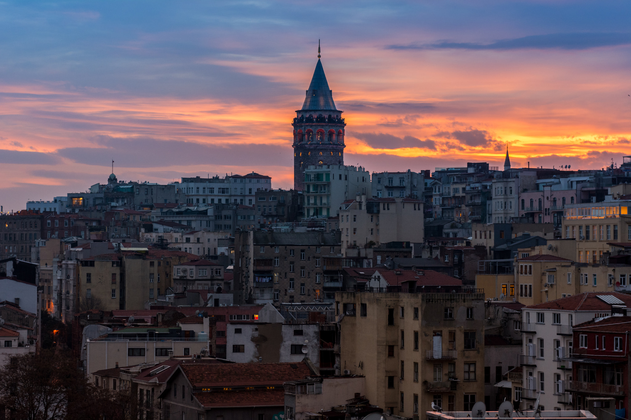 Nikon AF-S Nikkor 24-70mm F2.8G ED sample photo. View from tophane-i amire istanbul photography