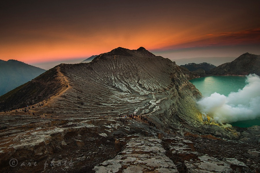 Nikon D300S sample photo. Ijen mountain photography