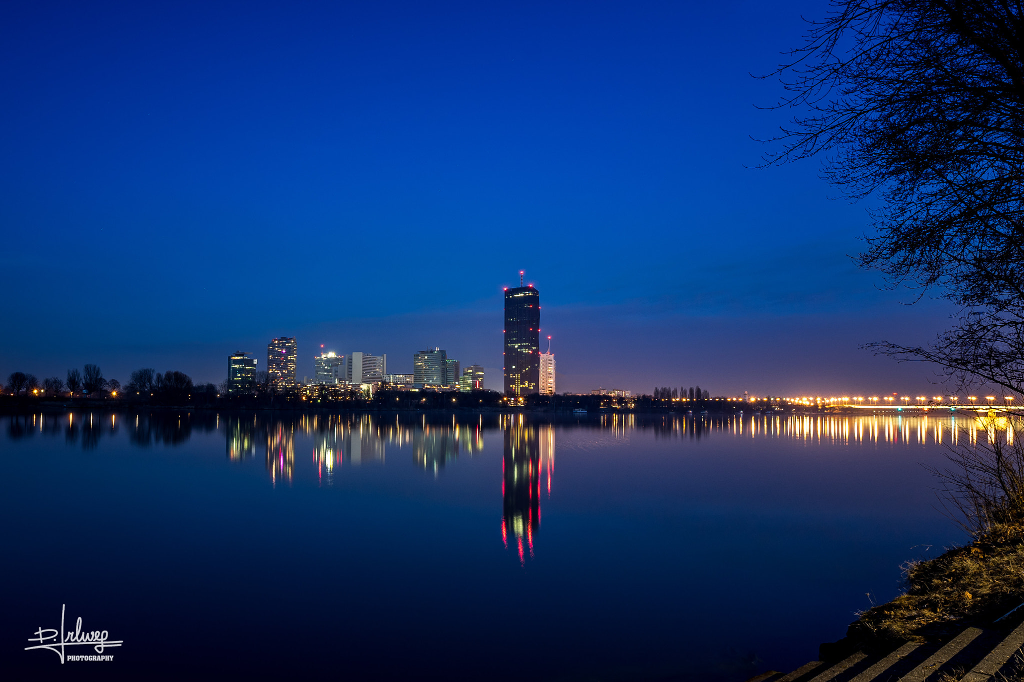 Sony a7 II sample photo. Vienna skyline photography